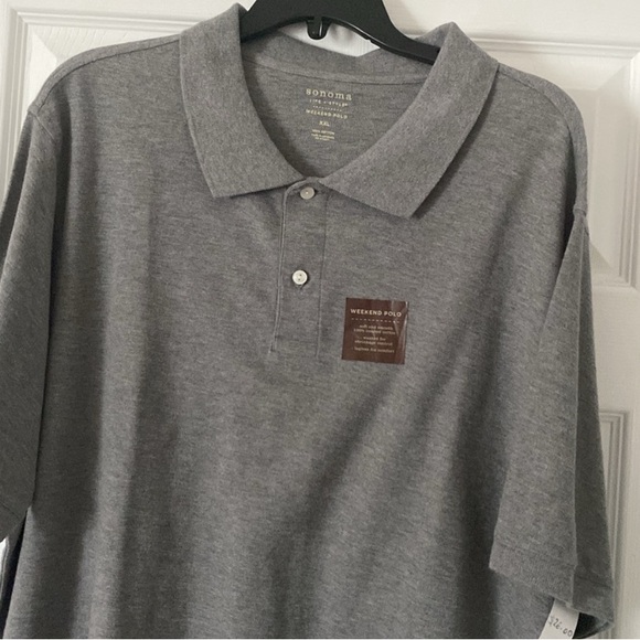 Men’s Gray Polo - Picture 2 of 2